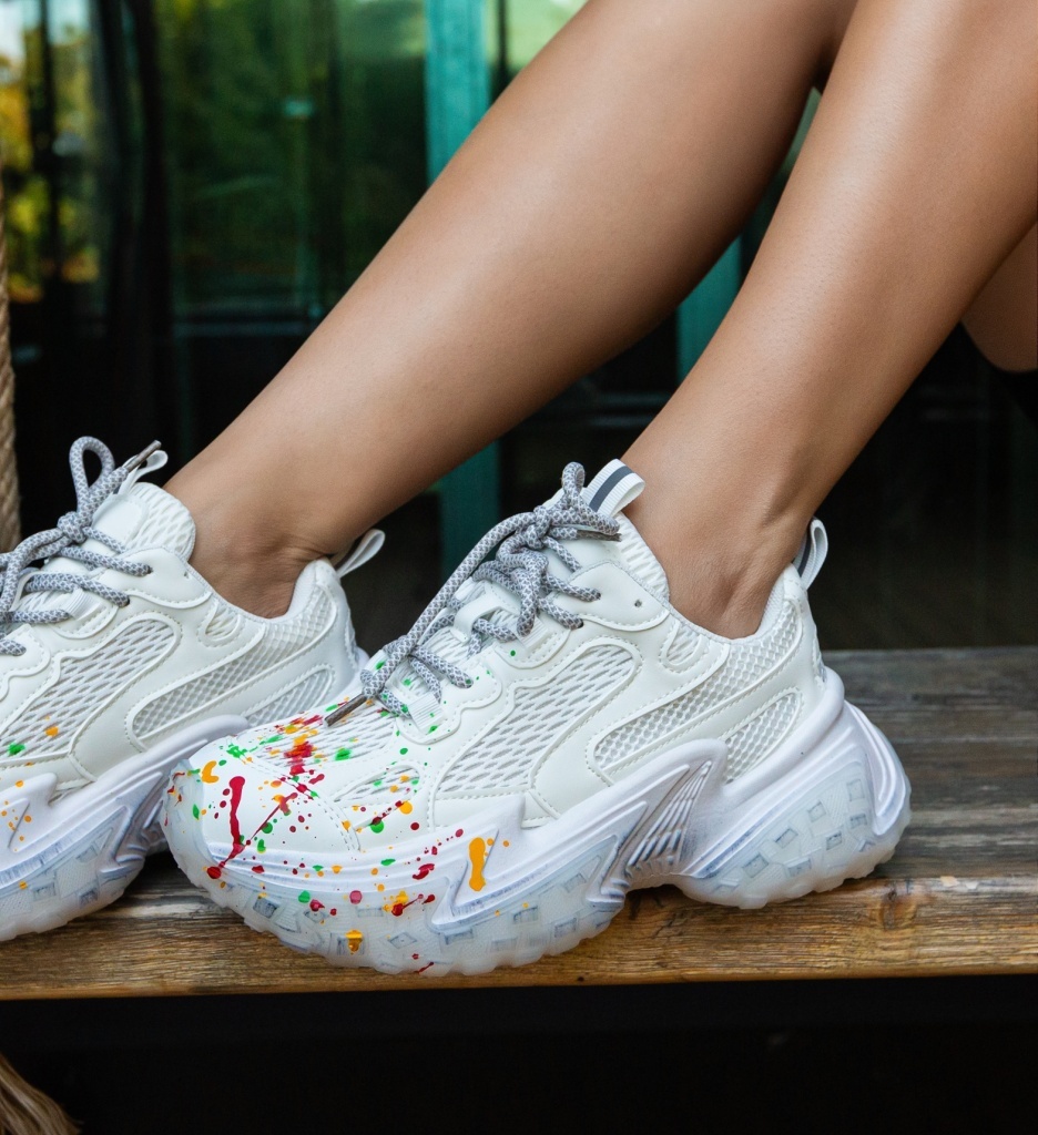 Sneakers dama Nanna Albi - 5 | YEO
