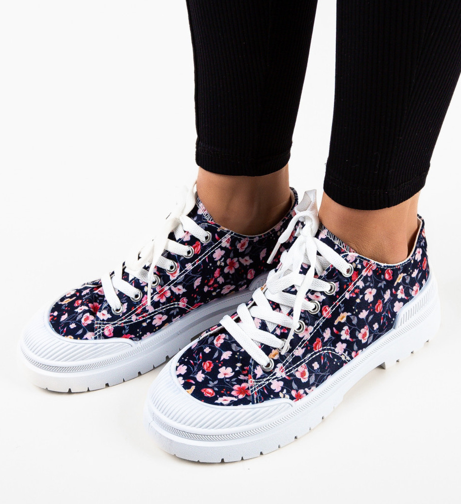 Sneakers dama Niamh Bleumarin