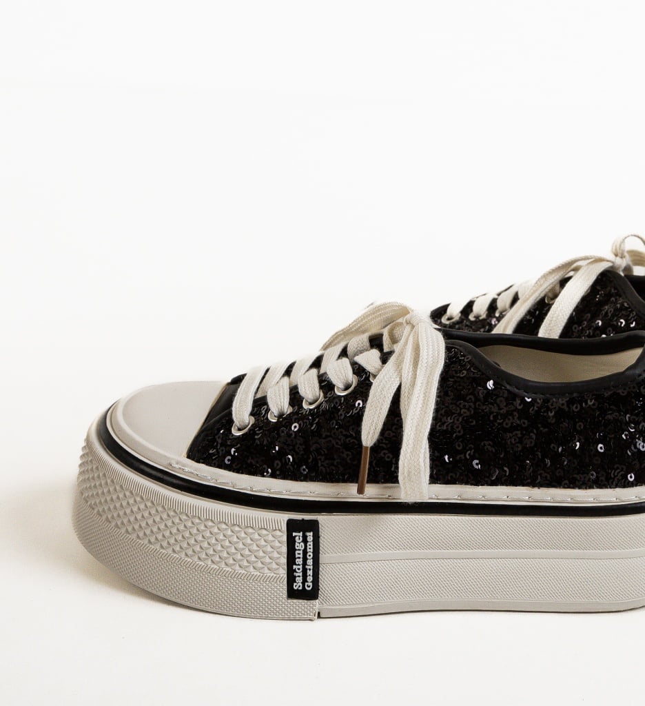 Sneakers dama Paiety Negri - 4 | YEO