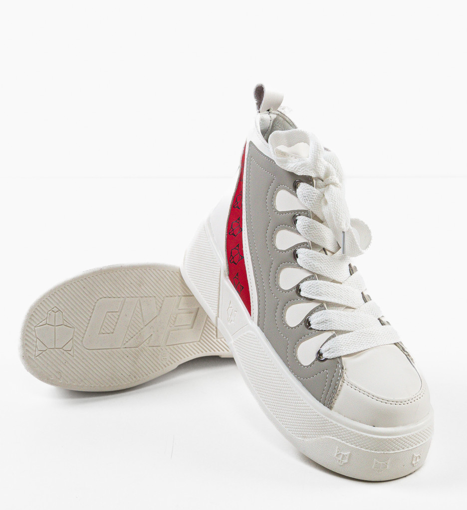 Sneakers dama Piret Gri - 5 | YEO