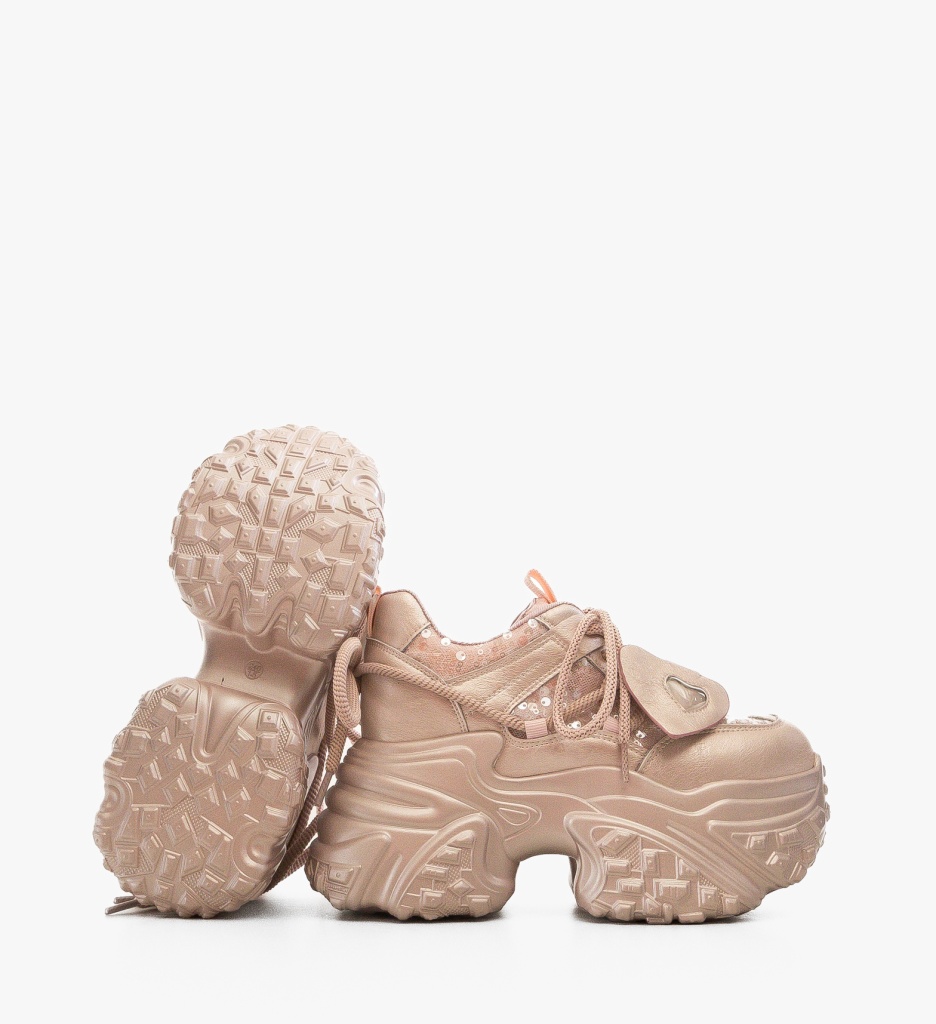 Sneakers dama Pomora Roz - 4 | YEO