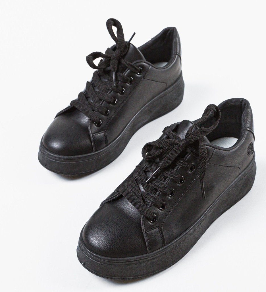 Sneakers dama Rosen Negri - 5 | YEO