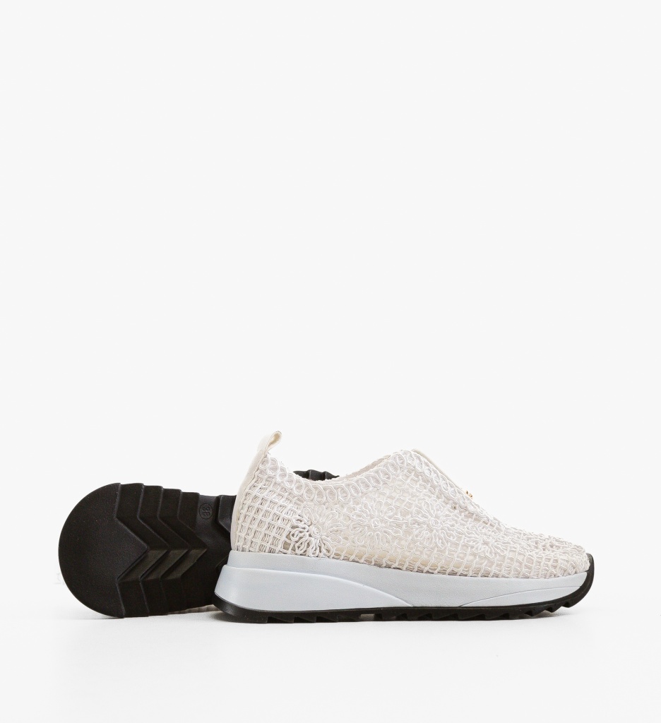 Sneakers dama Selima Albi - 2 | YEO