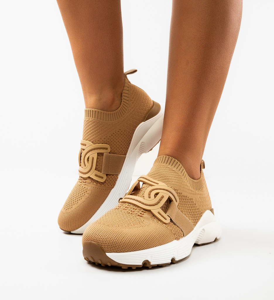 Sneakers dama Stojan Khaki - 1 | YEO