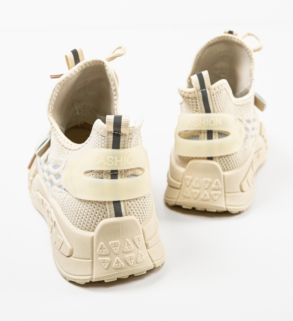 Poze Sneakers dama Venyns Bej depurtat.ro 