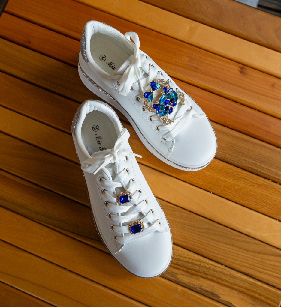 Sneakers dama Weland Argintii