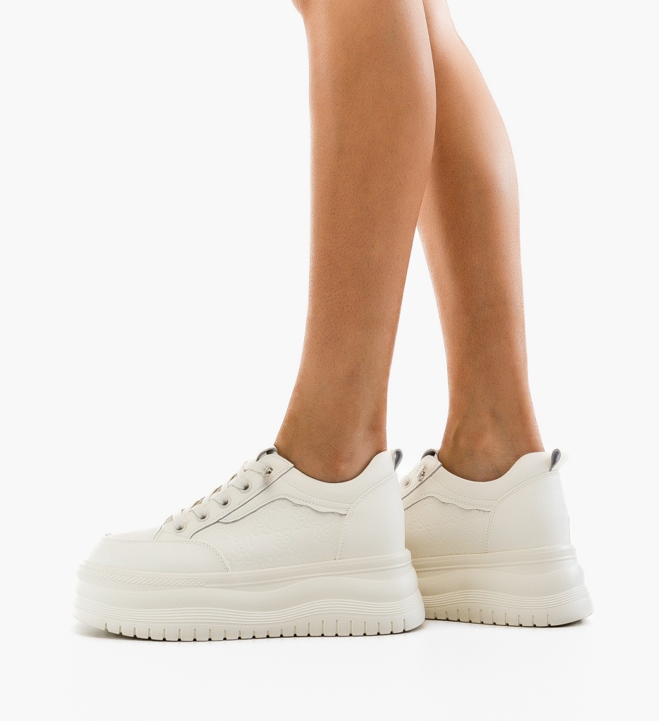 Sneakers dama Zeland Bej - 3 | YEO