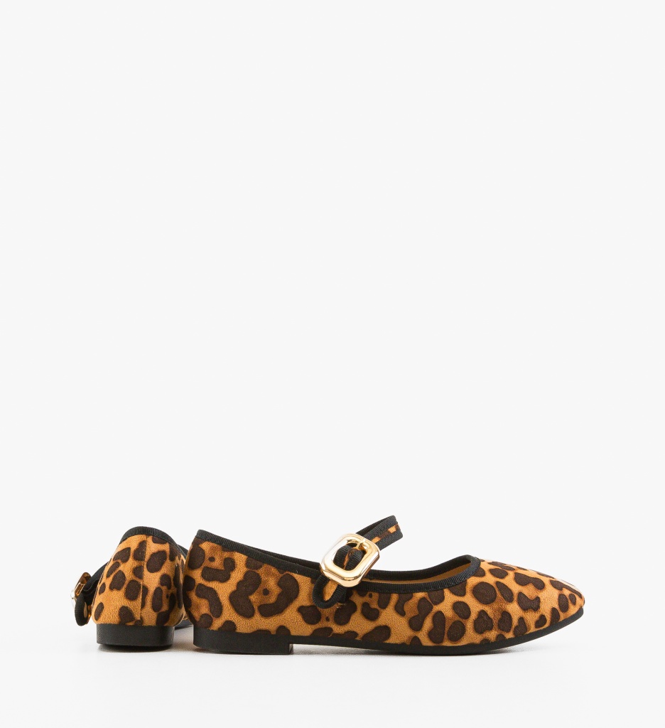 Balerini dama Bernard Animal Print - 3 | YEO