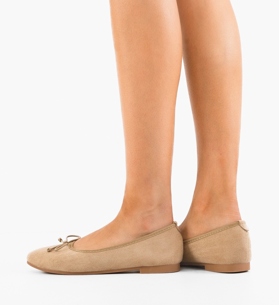 Balerini dama Elinor Khaki - 3 | YEO