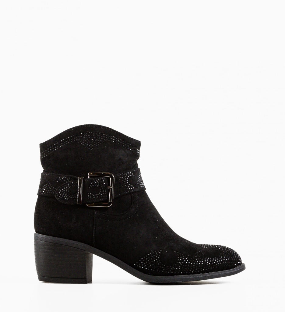 Botine dama Adams Negre - 3 | YEO