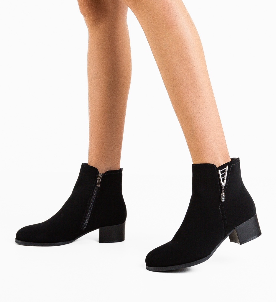 Botine dama Arntz Negre - 2 | YEO