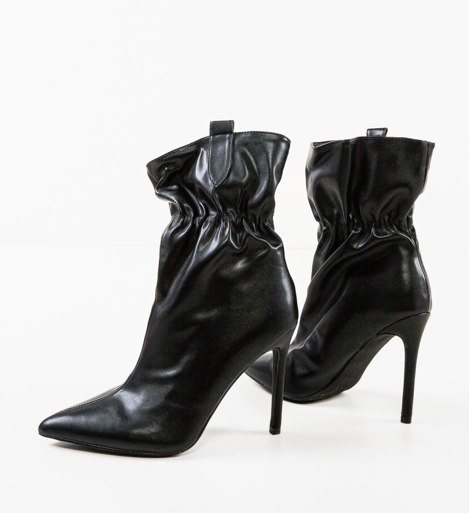 Botine dama Audrea Negre - 5 | YEO