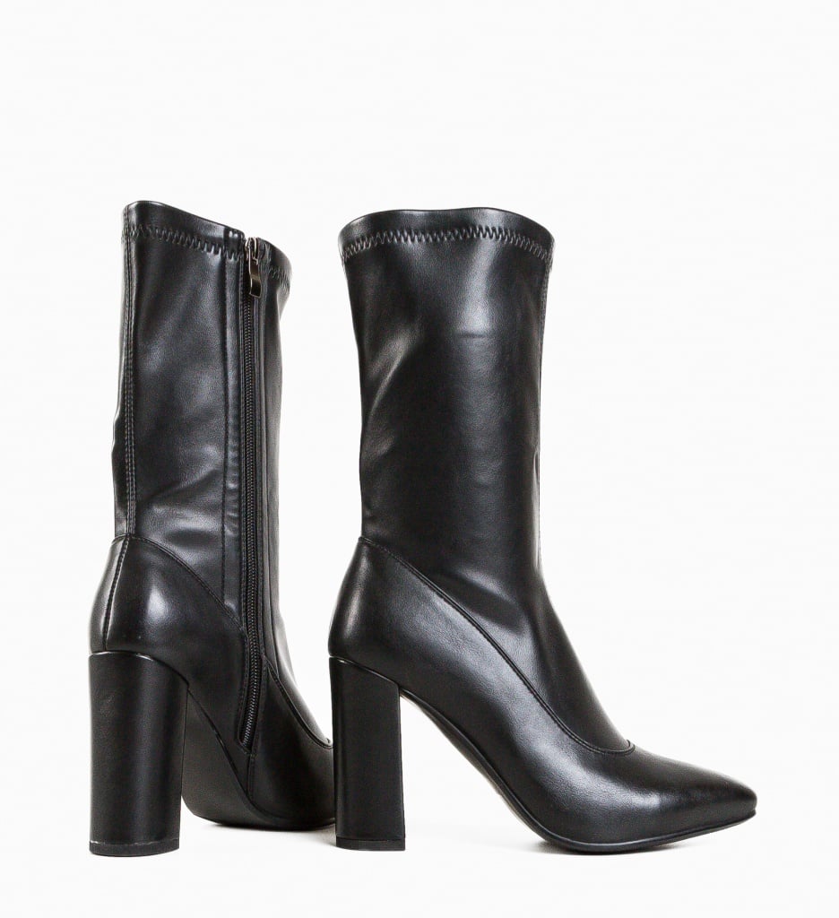 Botine dama Brada Negre - 5 | YEO