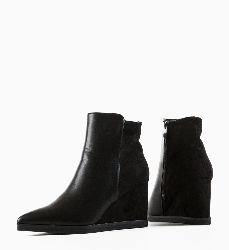 Poze Botine dama Bray Negre depurtat.ro 