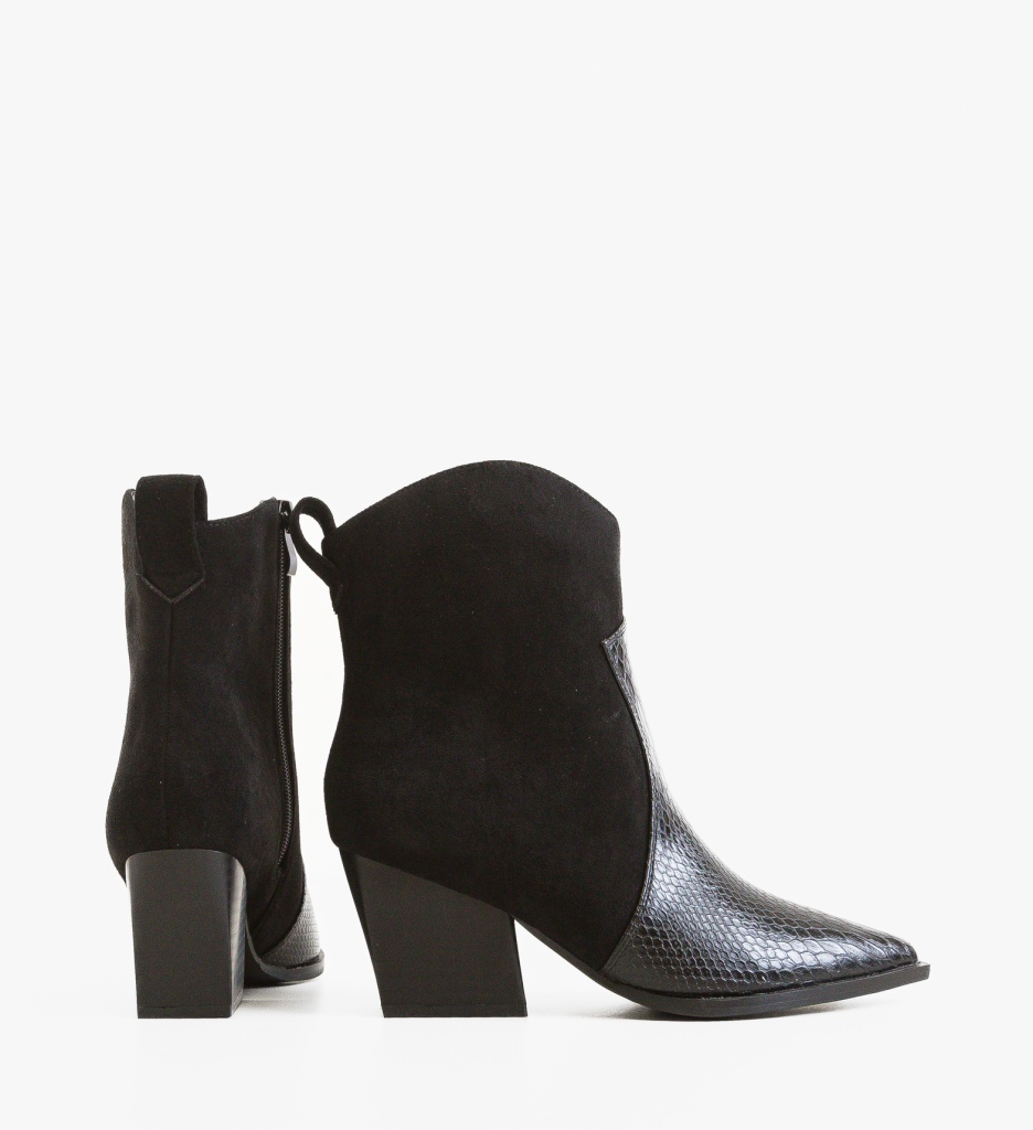 Botine dama Brebly Negre - 4 | YEO