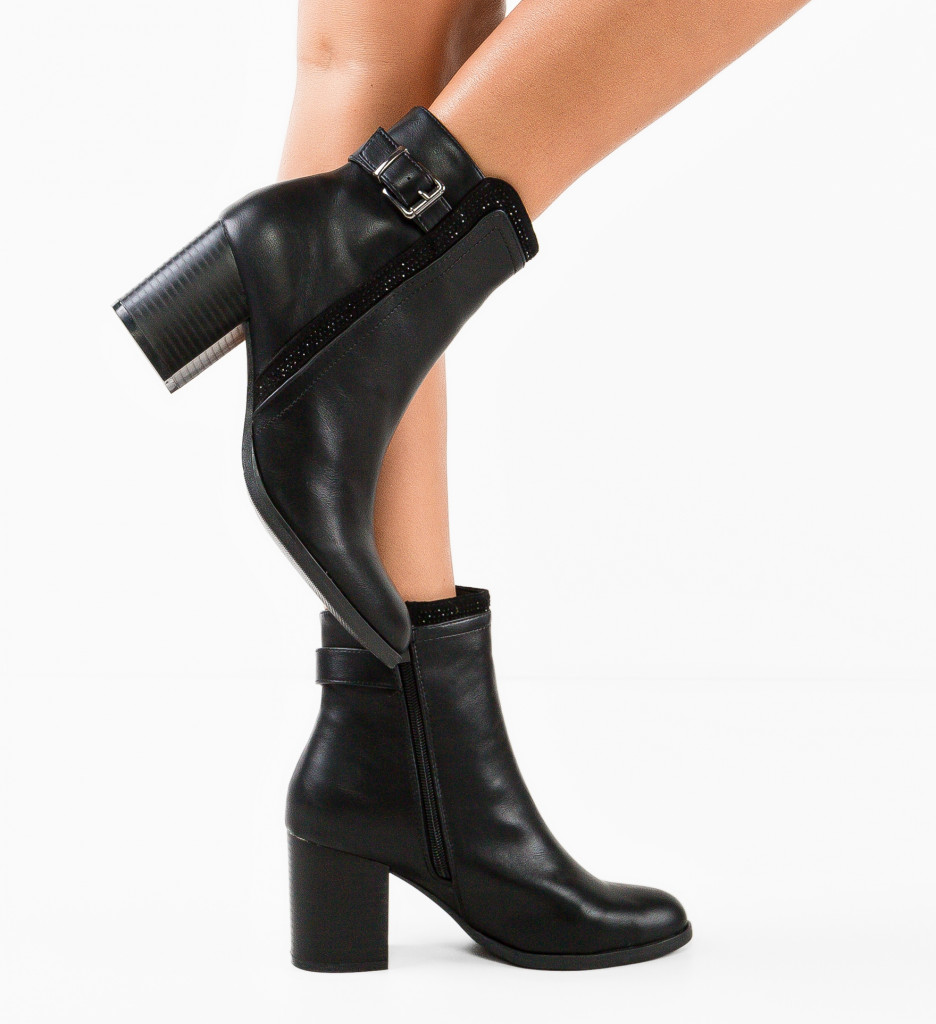 Botine dama Celes Negre - 2 | YEO