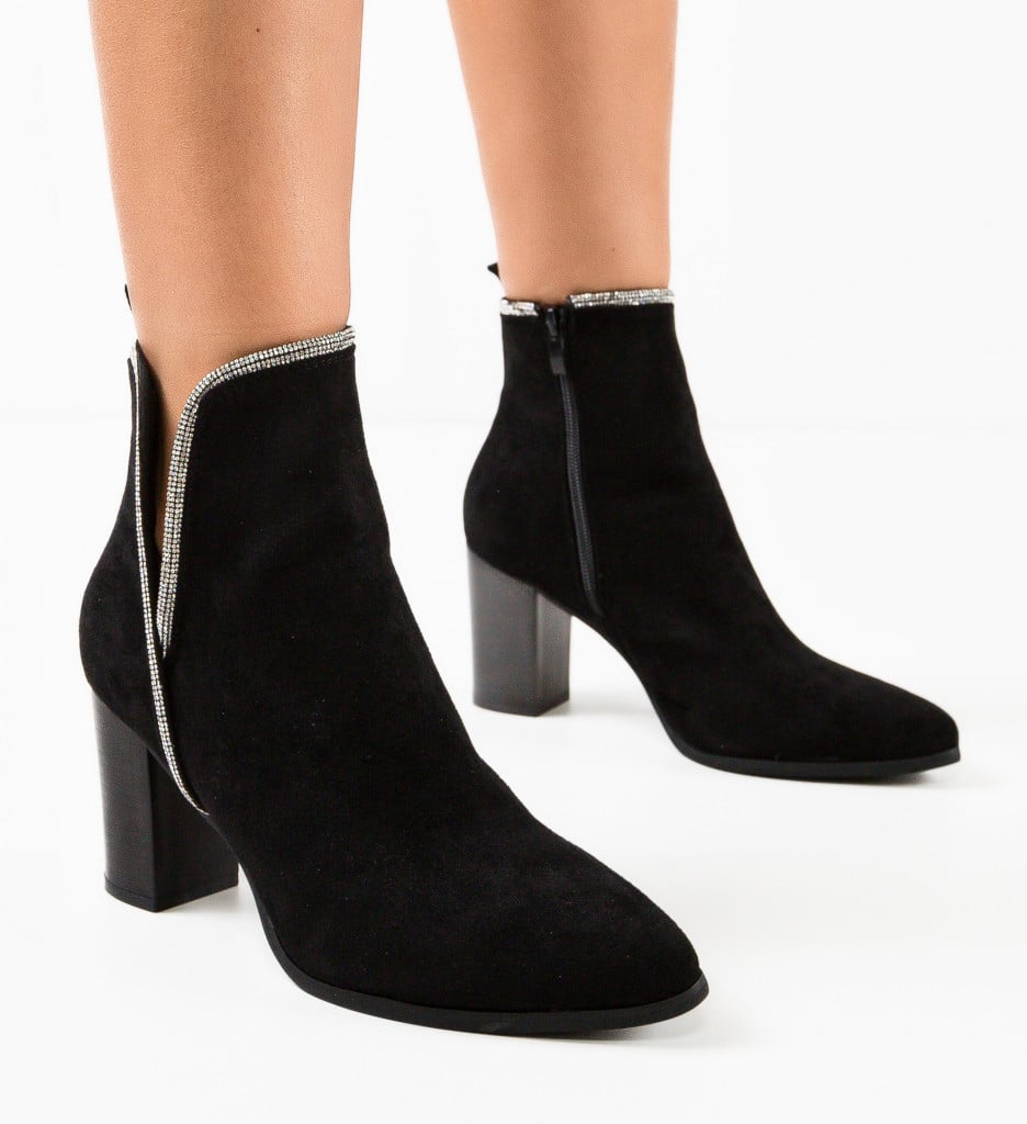 Botine dama Christe Negre - 1 | YEO