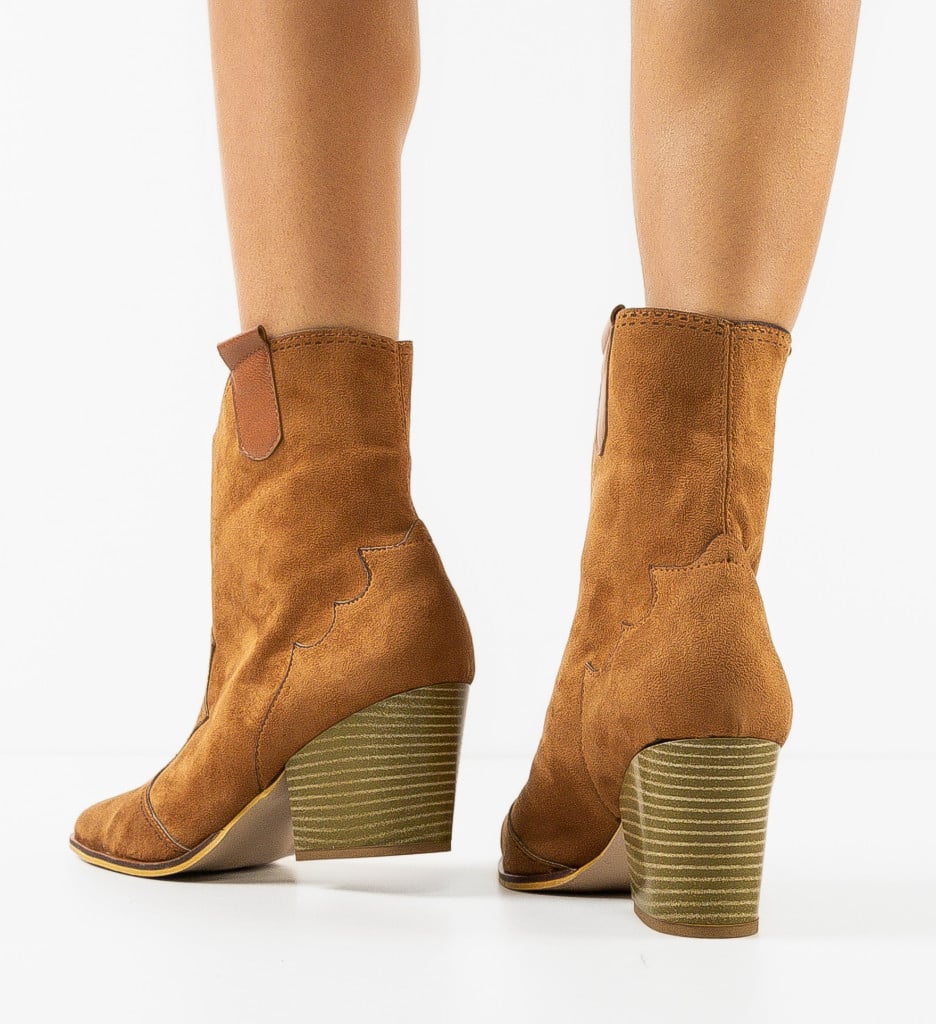 Botine dama Dalay Camel - 2 | YEO