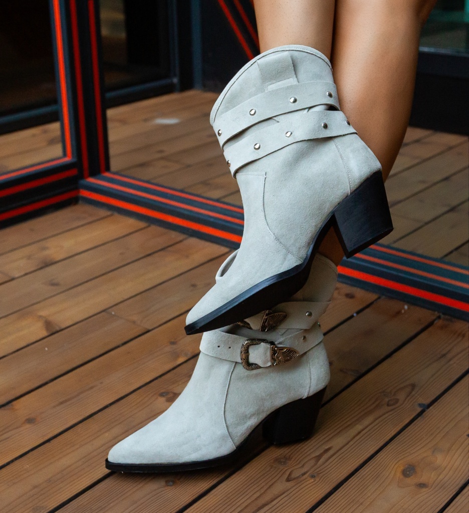 Botine dama Destina Gri 2 - 3 | YEO