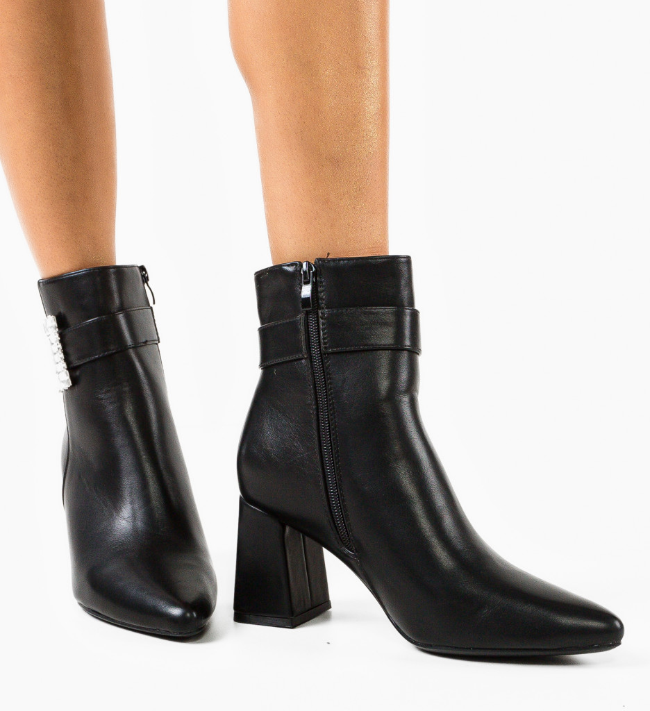 Botine dama Dillon Negre - 1 | YEO