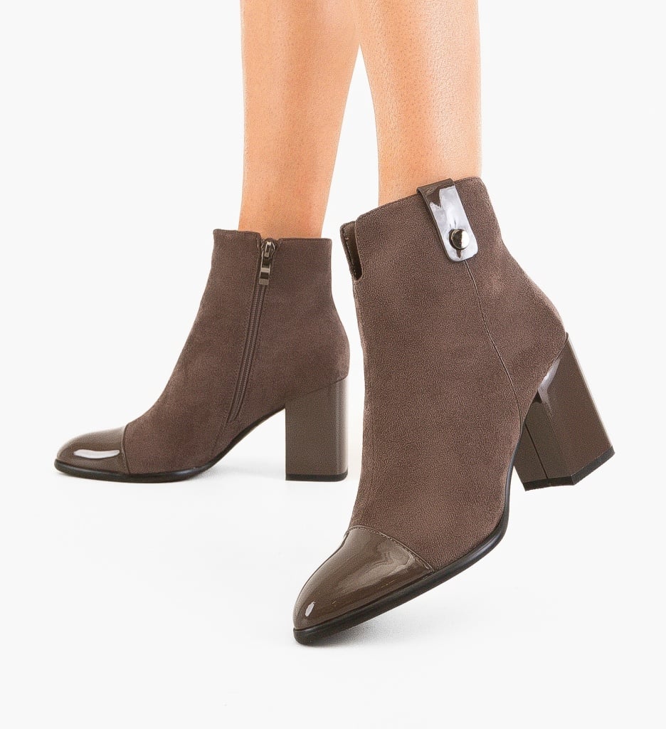 Botine dama Duncan Khaki - 2 | YEO