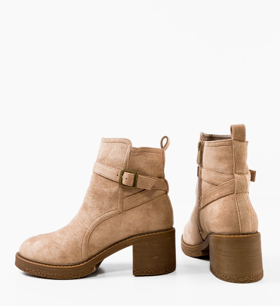 Botine dama Faha Khaki - 5 | YEO