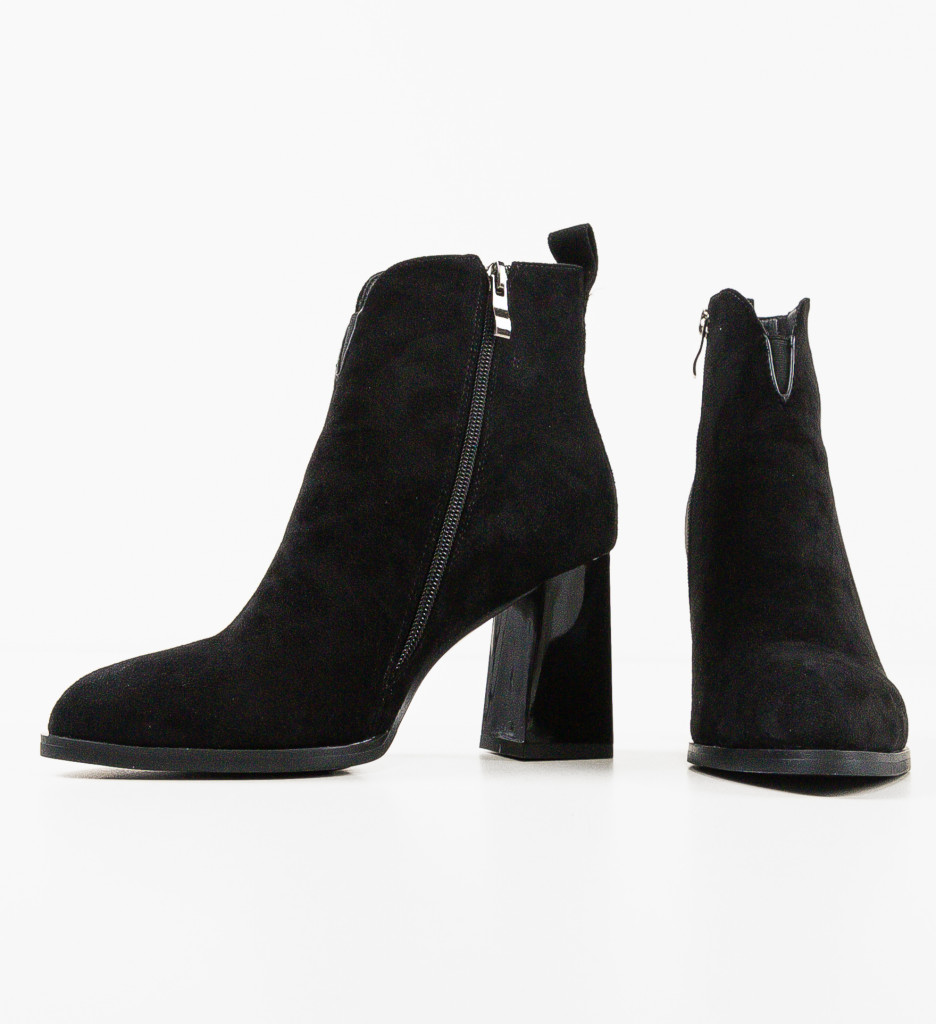 Botine dama Feltry Negre - 4 | YEO