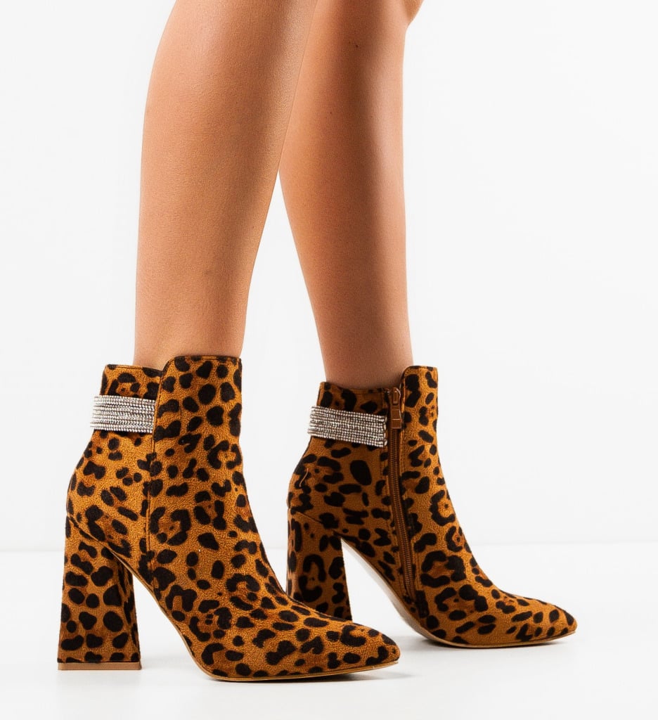 Botine dama Fillu Print - 1 | YEO