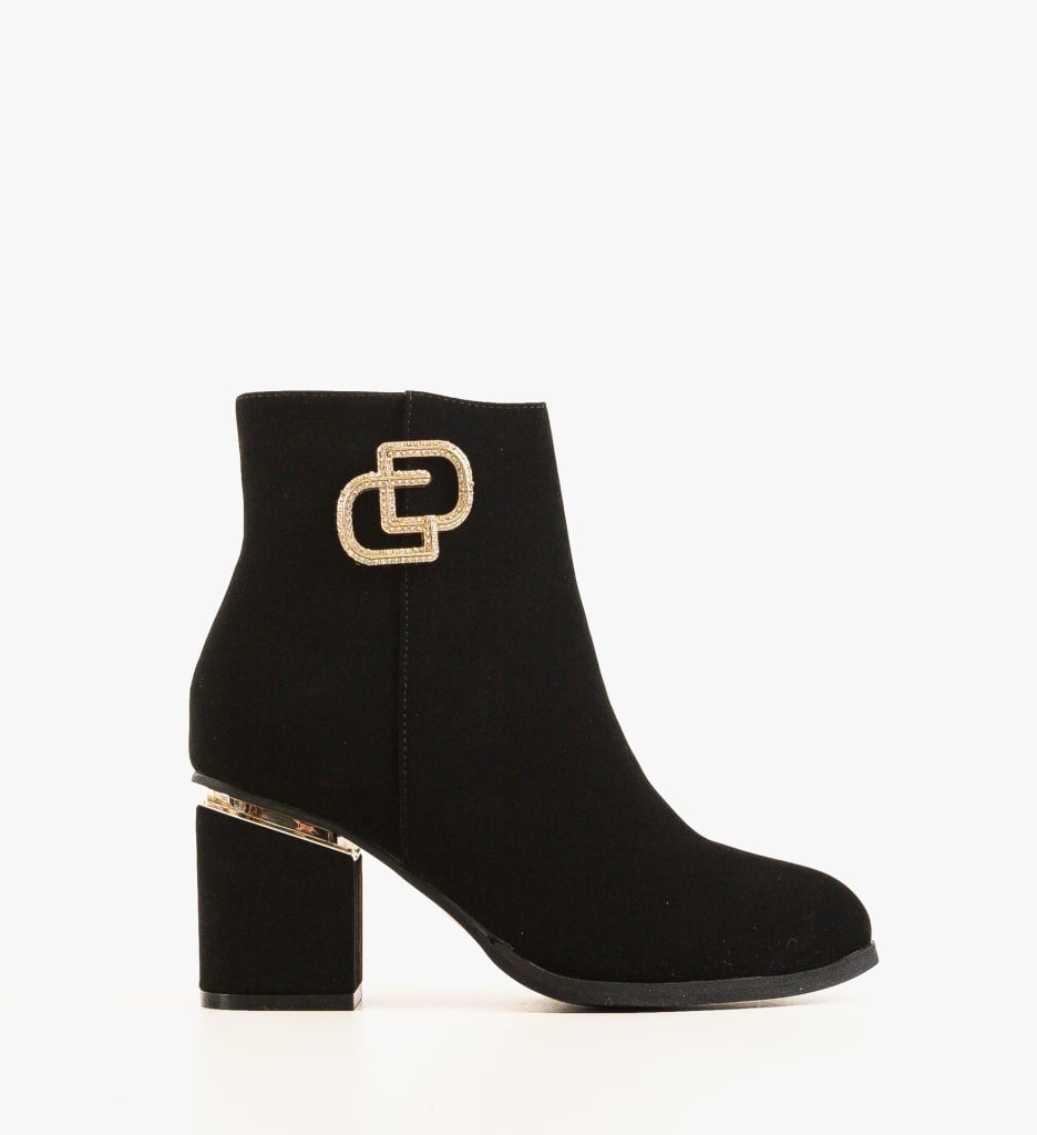 Botine dama Gamble Negre - 5 | YEO