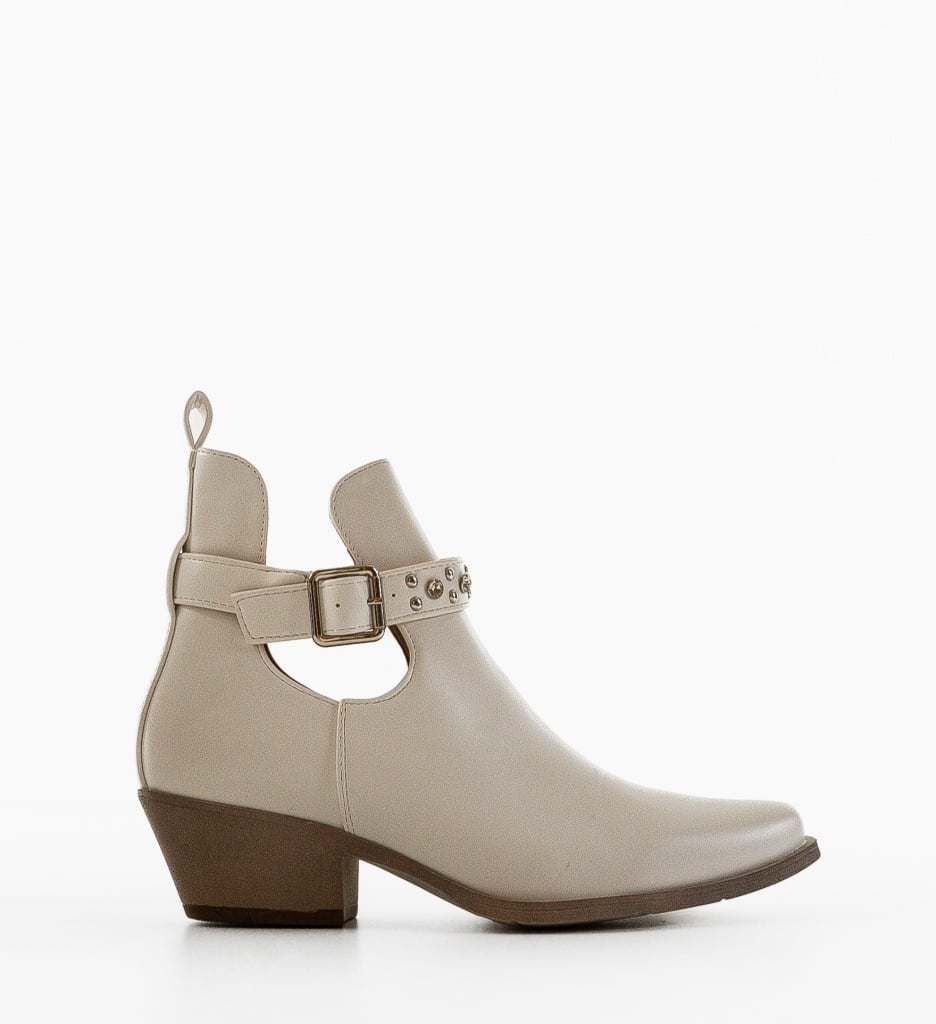 Botine dama Gianna Albe - 4 | YEO