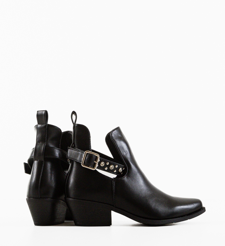 Botine dama Gianna Negre - 5 | YEO