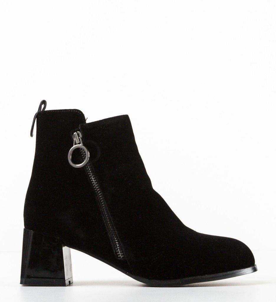 Botine dama Henrietta Negre - 3 | YEO