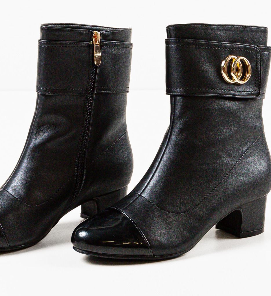 Botine dama Isobel Negre - 4 | YEO