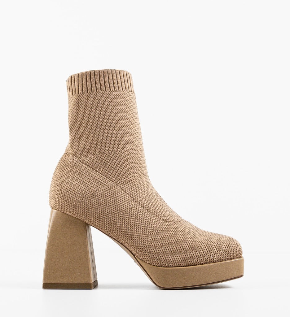 Botine dama Julie Khaki - 4 | YEO