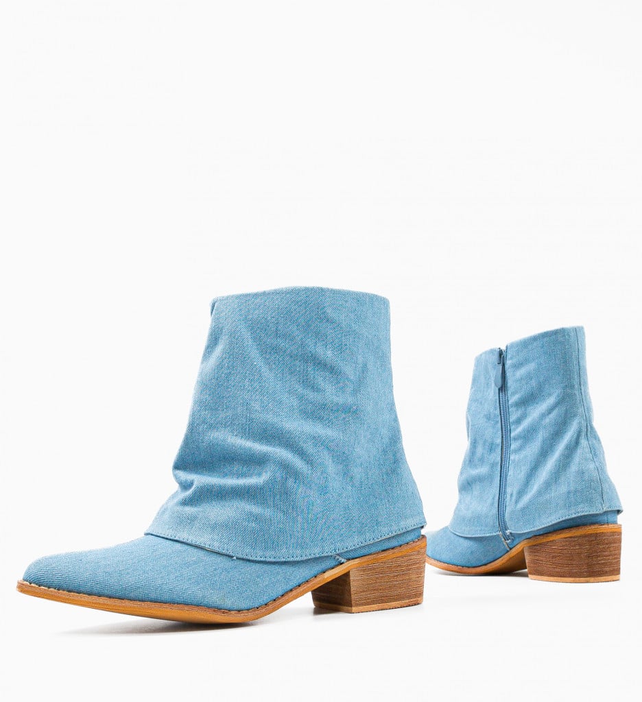 Botine dama Kelda Albastre - 3 | YEO