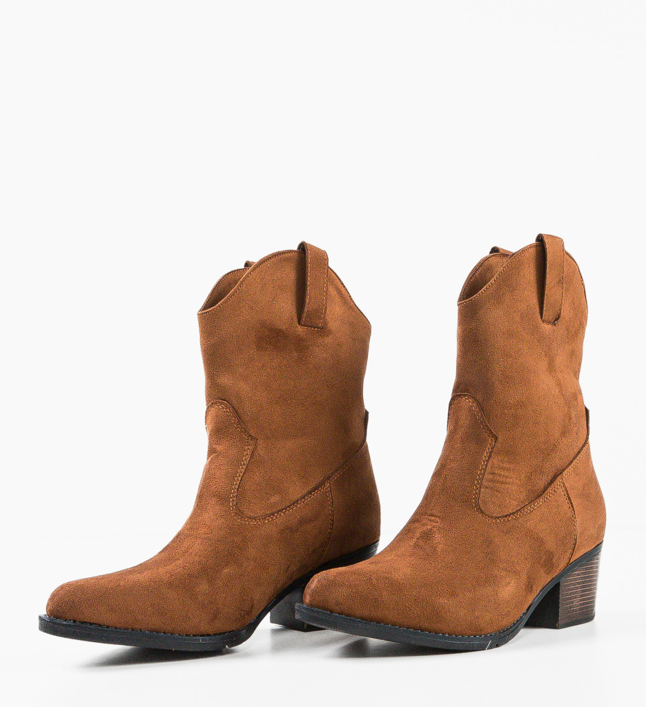 Botine dama Keraby Camel - 5 | YEO