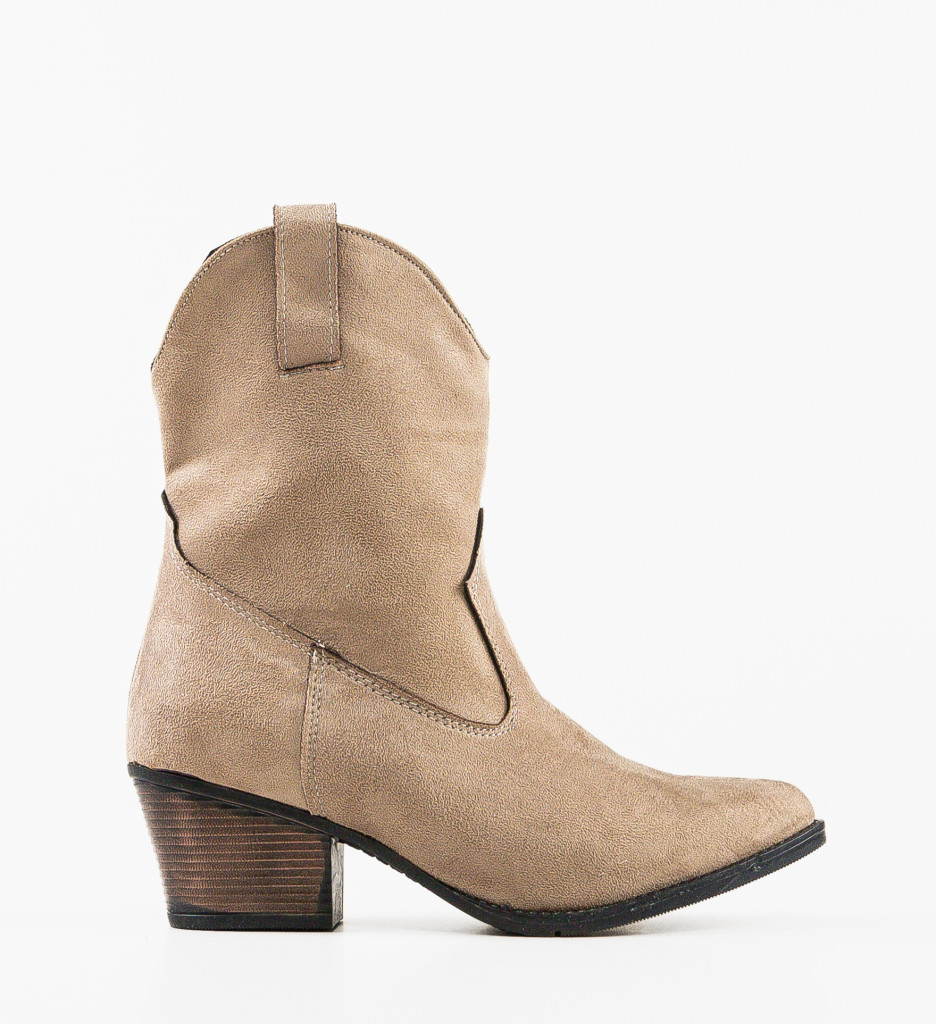 Botine dama Keraby Khaki - 3 | YEO