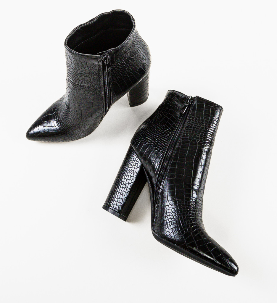 Botine dama Leland Negre - 4 | YEO