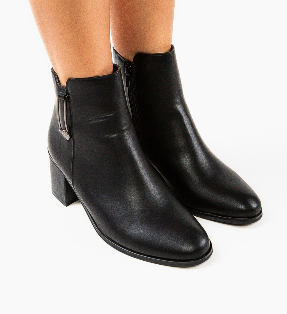 Botine dama Mahdi Negre - 4 | YEO