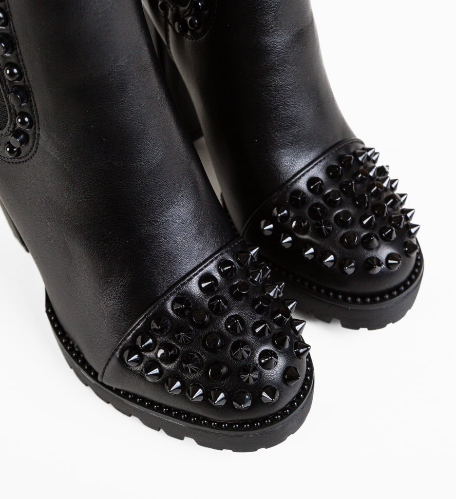 Botine dama Mendel Negre - 5 | YEO