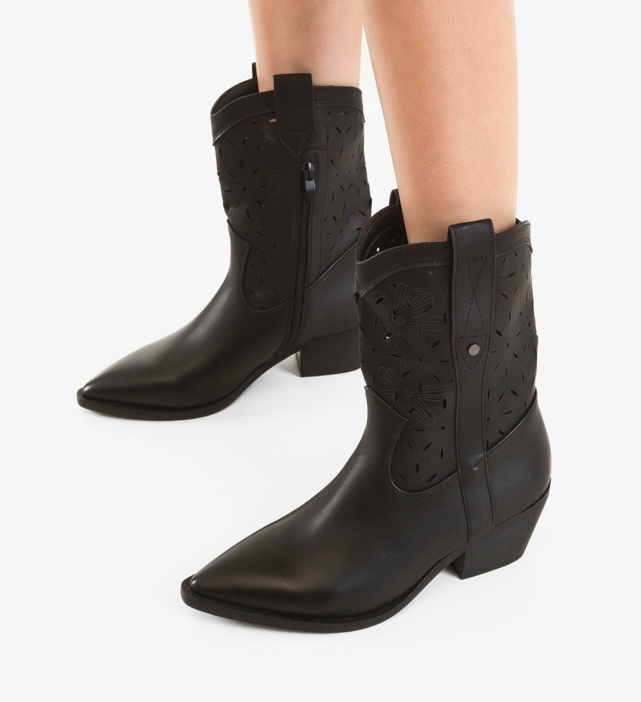 Botine dama Mich Negre - 2 | YEO
