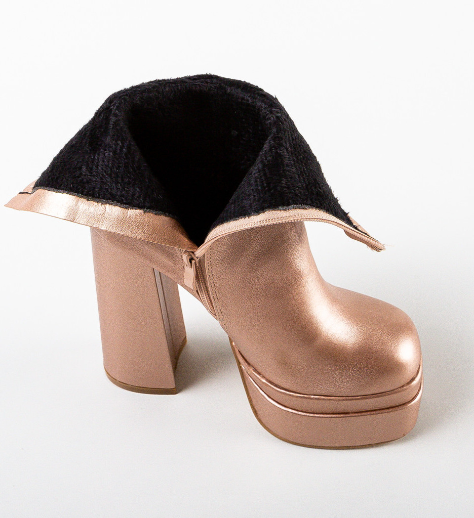 Poze Botine dama Nabay Roze depurtat.ro 