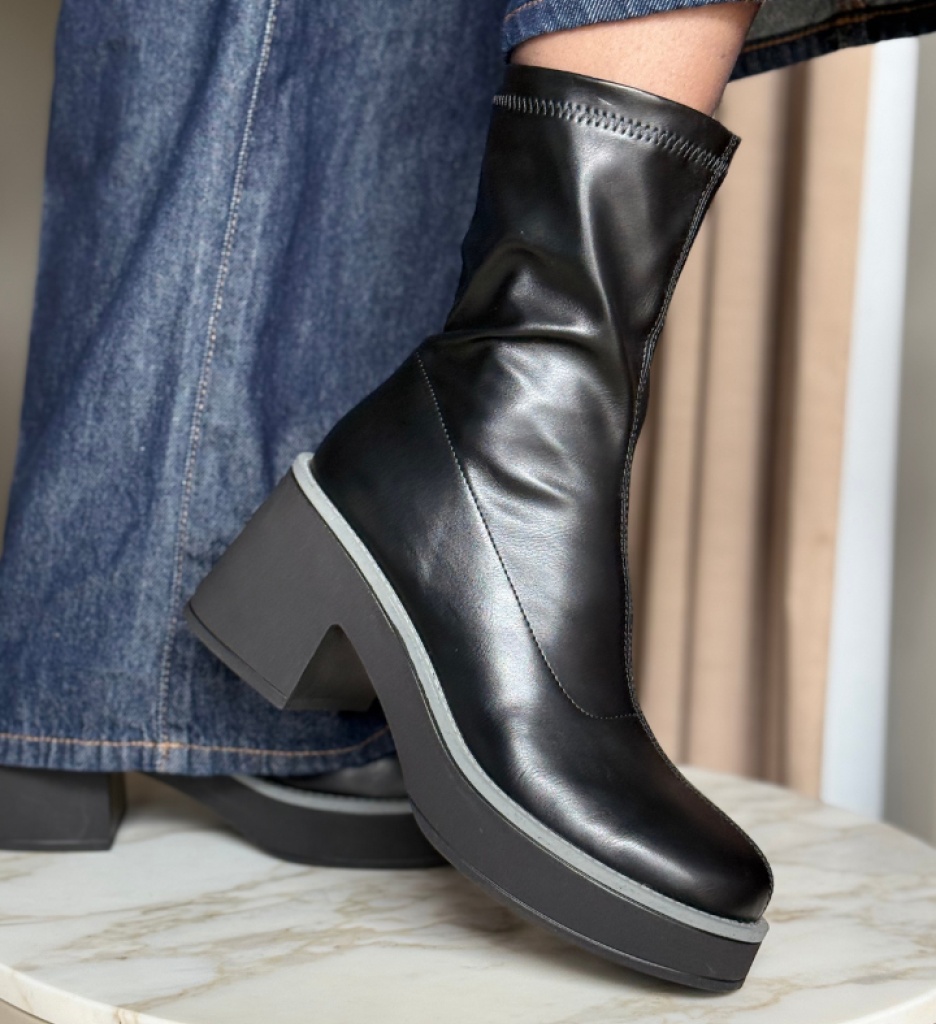 Botine dama Naom Negre