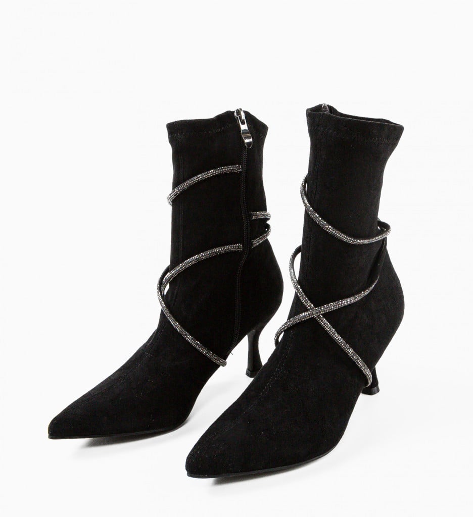 Botine dama Naomi Negre - 5 | YEO