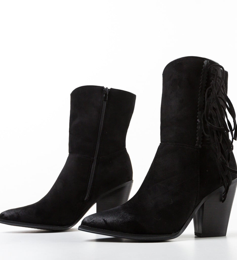 Botine dama Neamt Negre - 5 | YEO