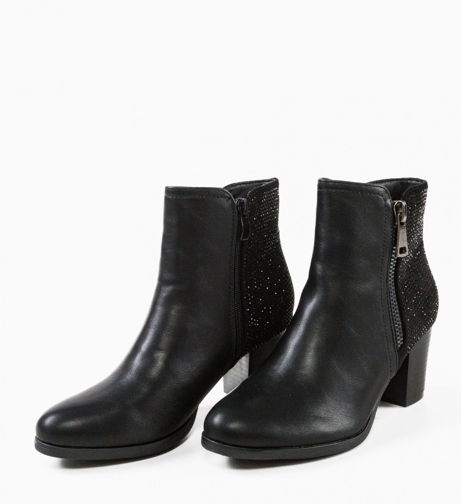 Botine dama Ortega Negre - 4 | YEO