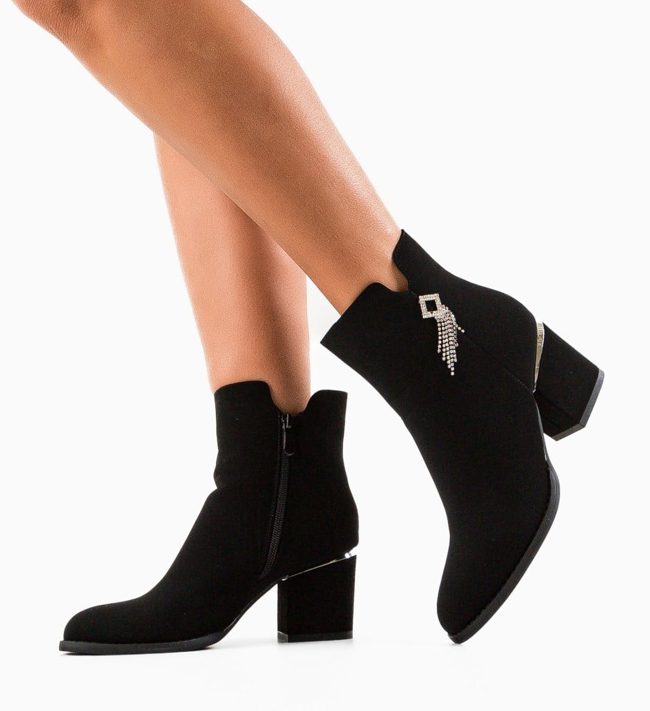 Botine dama Porte Negre - 3 | YEO