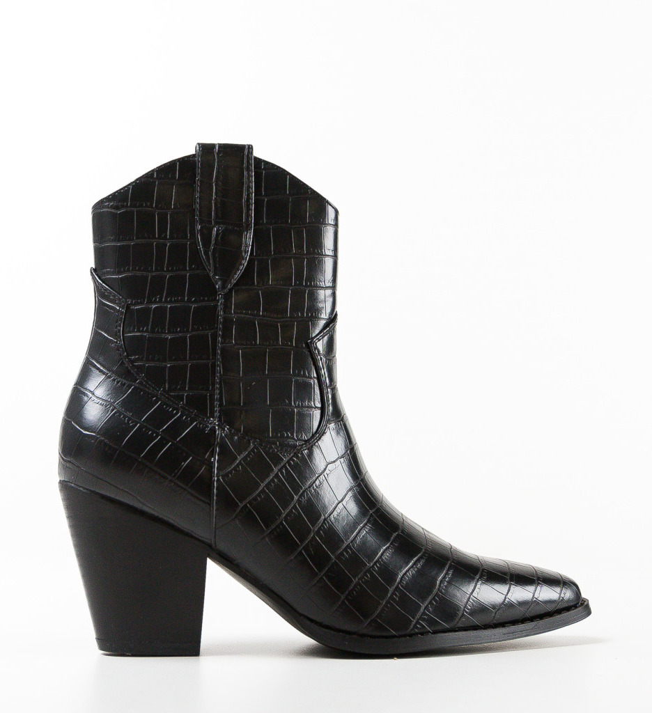 Botine dama Ratab Negre - 3 | YEO