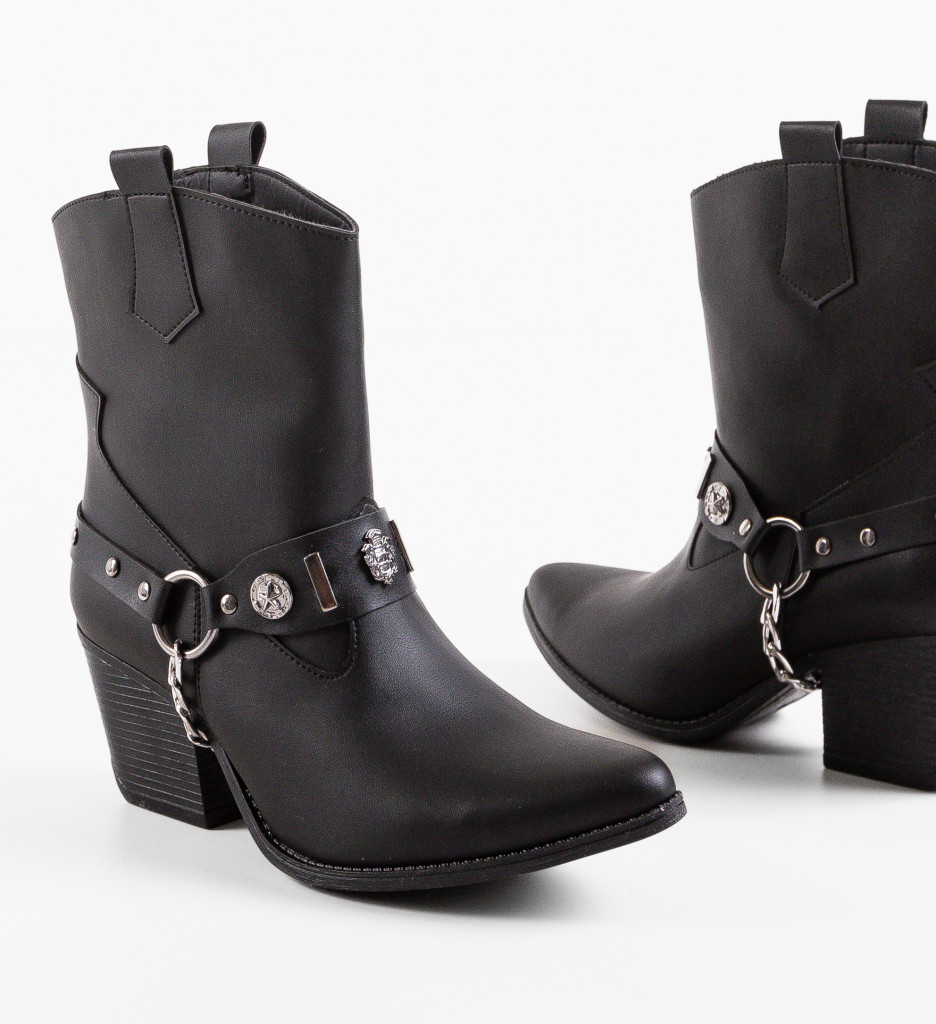 Botine dama Regalo Negre 2 - 5 | YEO