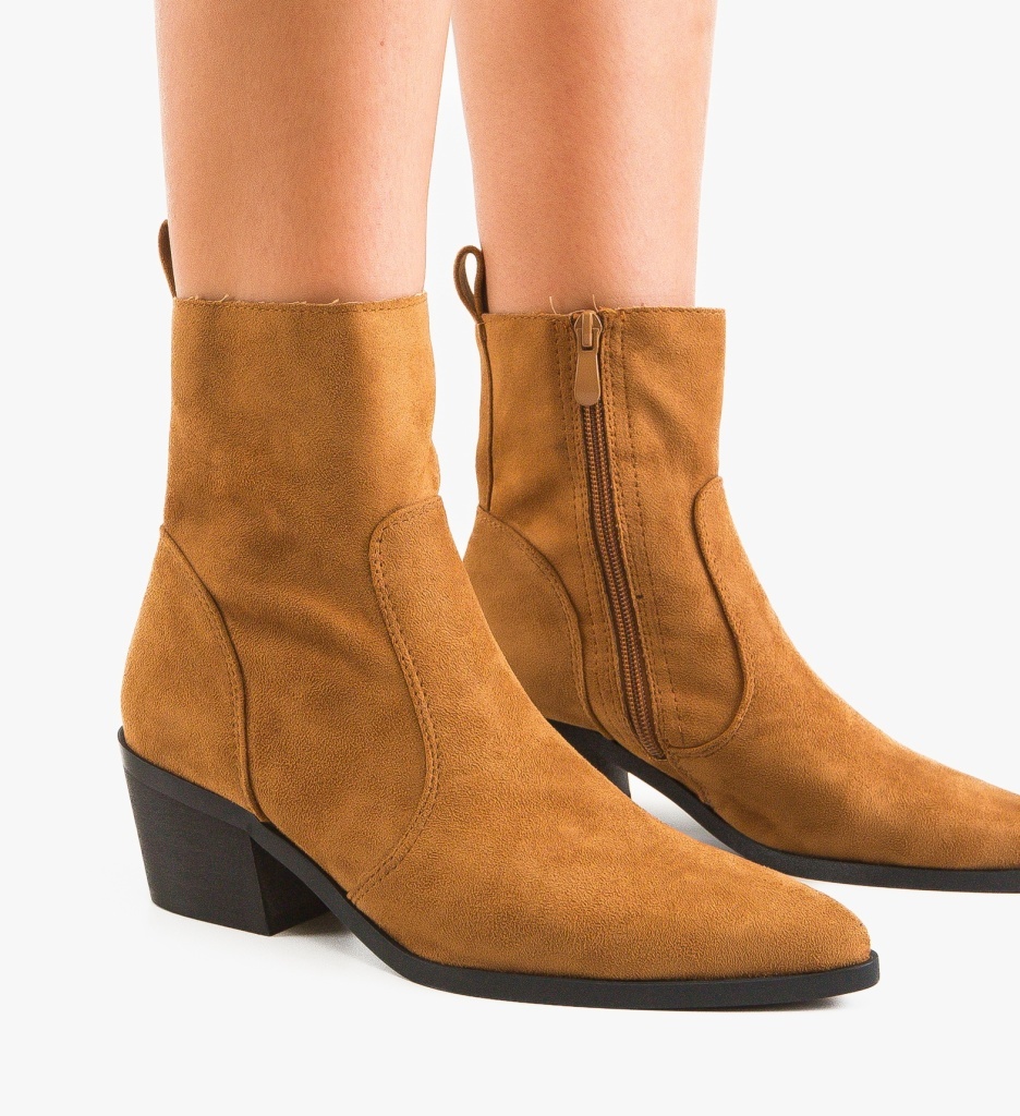 Botine dama Rhiann Camel - 2 | YEO